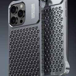 New Metal Hollow Heat Dissipation Bracket Phone Case