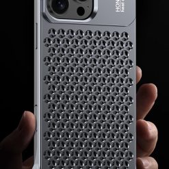 New Metal Hollow Heat Dissipation Bracket Phone Case