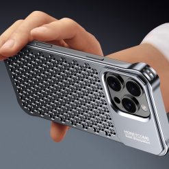 New Metal Hollow Heat Dissipation Bracket Phone Case