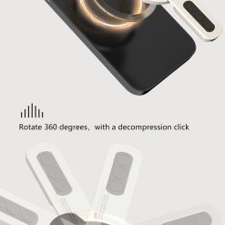 Double-sided Magnetic Ring Decompression Mobile Phone Holder
