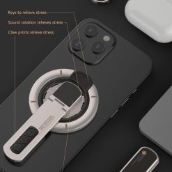 Double-sided Magnetic Ring Decompression Mobile Phone Holder