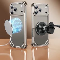 Metal Frame Airbag Anti-fall Mobile Phone Case