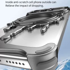 New Design Personalized Glacier Series Magnetic Phone Case