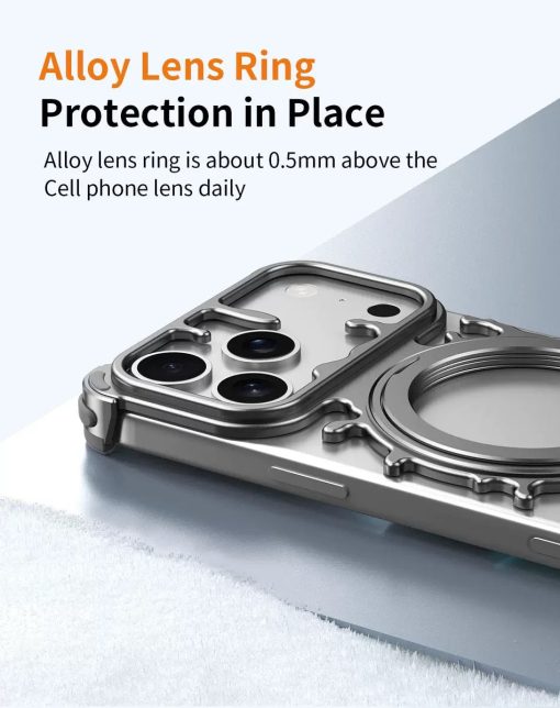 New Design Personalized Glacier Series Magnetic Phone Case