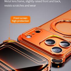 2025 New Z-shaped Metal Magnetic Phone Case