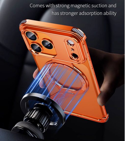 2025 New Z-shaped Metal Magnetic Phone Case