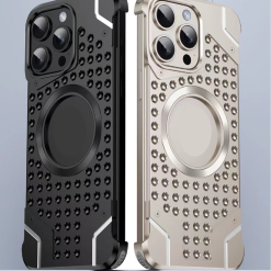 Metal Magnetic Frameless Armor Phone Case