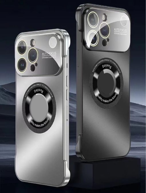 Fragrance Lens Protection Frameless Magnetic Phone Case