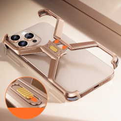 Personalized X Metal Anti-fall Phone Case
