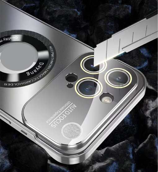 Fragrance Lens Protection Frameless Magnetic Phone Case