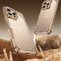 Metal Frame Airbag Anti-fall Mobile Phone Case