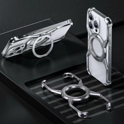 X Metal Rotating Magnetic Phone Case