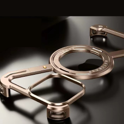 Z-shaped Metal Rotating Stand Magnetic Phone Case