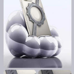 Z-Shape Gear Metal Magnetic Holder Phone Case