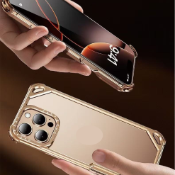 Metal Frame Airbag Anti-fall Mobile Phone Case
