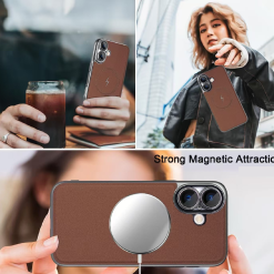 Premium Lightning Leather Magnetic Phone Case