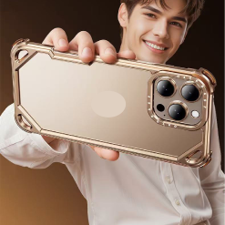 Metal Frame Airbag Anti-fall Mobile Phone Case