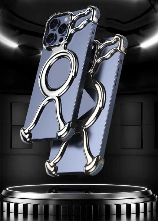 Special Shaped Liquid Metal Phone Case