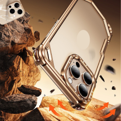 Metal Frame Airbag Anti-fall Mobile Phone Case