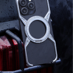 X Metal Rotating Magnetic Phone Case