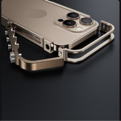 Punk Style Mechanical Arm Metal Phone Case