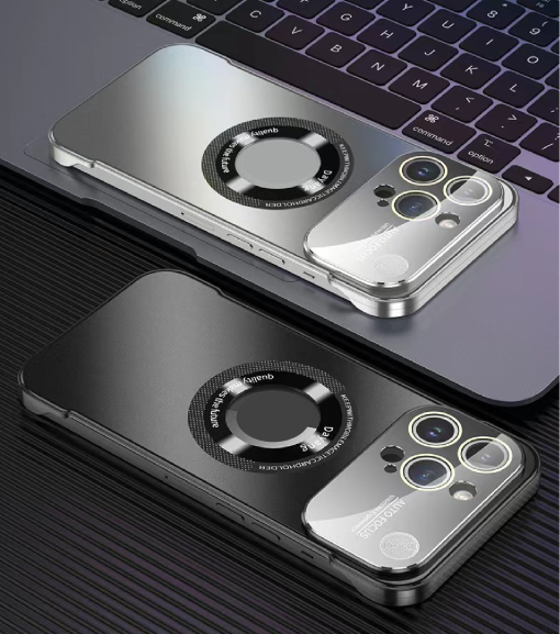Fragrance Lens Protection Frameless Magnetic Phone Case
