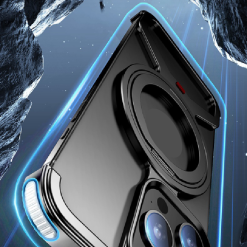 Personalized Metal Frameless Anti-fall Snap Buckle Magnetic Mobile Phone Case